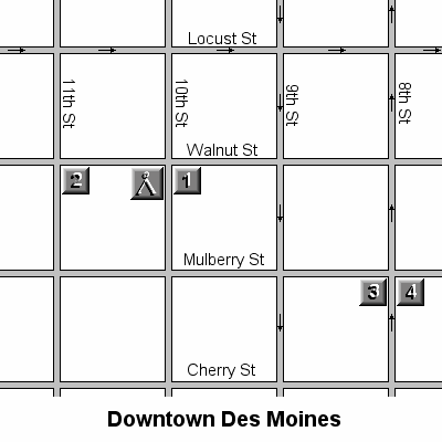 Map of parking